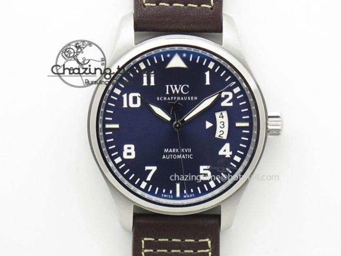 MIROTIME 0209 Mark XVIII IW328101 Blue Ceramic M+F 1:1 Best Edition Blue Dial on Blue Nylon Strap A Efficient 7066